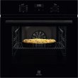 Духова шафа електрична Electrolux KODEF70BZ, 65л, А, пара, дисплей, конвекція, телескопічні напрямні, чорна