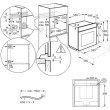 Духова шафа електрична Electrolux EOF5F50BX, 65л, A, дисплей, конвекція, телескопічні напрямні, чорна