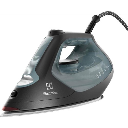 Праска Electrolux E7SI2-6OG, 2600Вт, 370мл, паровий удар 230гр, алюмінієва підошва, зелено-чорна