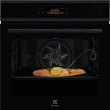 Духова шафа електрична Electrolux EOB8S39H, 70л, А++, пара, дисплей, конвекція, функція пароварки, телескопічні напрямні, чорна