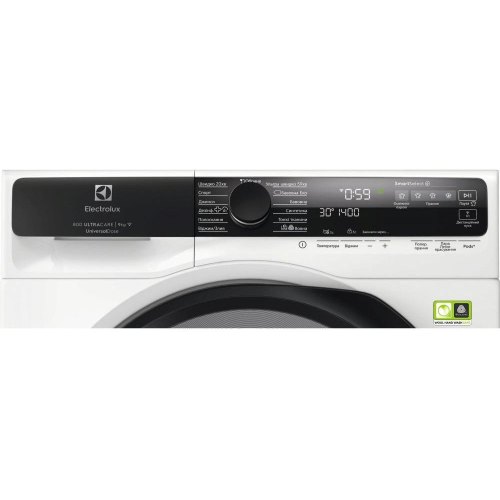 Пральна машина фронтальна Electrolux EW8F5492QU, 9кг, 1400 об/хв, A+++, 60см, дисплей, пара, інвертор, universaldose, біла