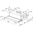 Витяжка телескопічна Faber Flexa Ng Glass Lux Wh A60, 60см, 701м.куб/год, біла (315.0635.138)