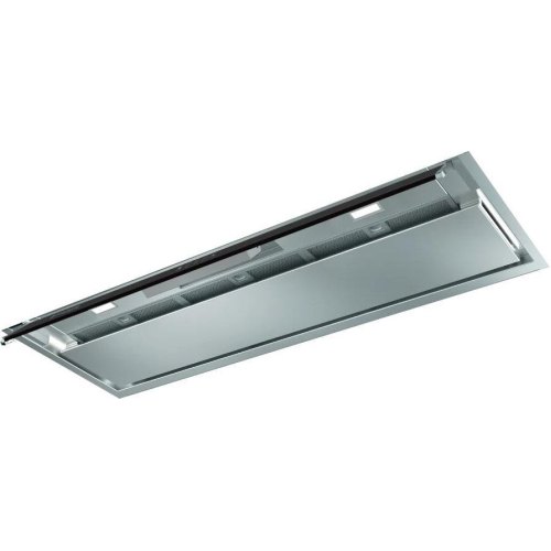 Витяжка вбудована Faber In-Nova Touch Bk/X A90, 90см, 1119м.куб/год, нержавіюча сталь/чорна (305.0611.153)