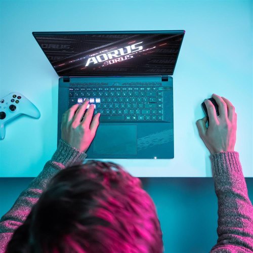 Ноутбук Gigabyte AORUS G6X 16 QHD 165Hz, Intel i7-13650HX, 16GB, SSD 1TB, GeForce RTX4070 8Gb, DOS, темно-сірий (AORUS_16X_9SG-43KZC54SD)