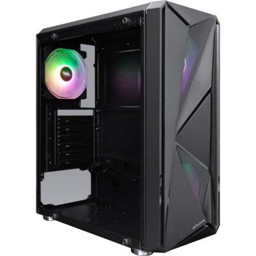 Корпус 1stPlayer F4-3F2(AP) Black, без блоку живлення