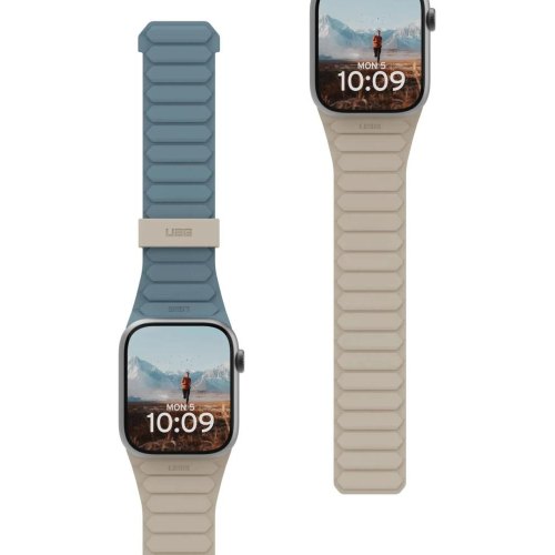 Ремінець UAG для Apple Watch Ultra 2/Ultra(49/45/44/42mm), Pathfinder, Dune/Cloud Blue (194161118051)