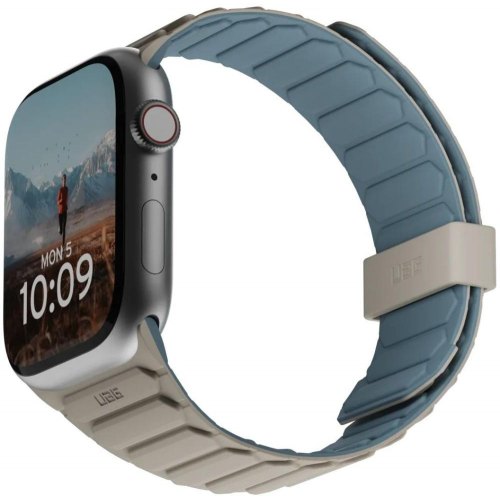 Ремінець UAG для Apple Watch Ultra 2/Ultra(49/45/44/42mm), Pathfinder, Dune/Cloud Blue (194161118051)