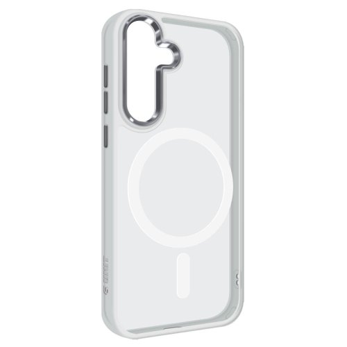 Чохол-накладка ArmorStandart Unit MagSafe для Samsung S25 (S931) Matte Clear Silver (ARM82261)