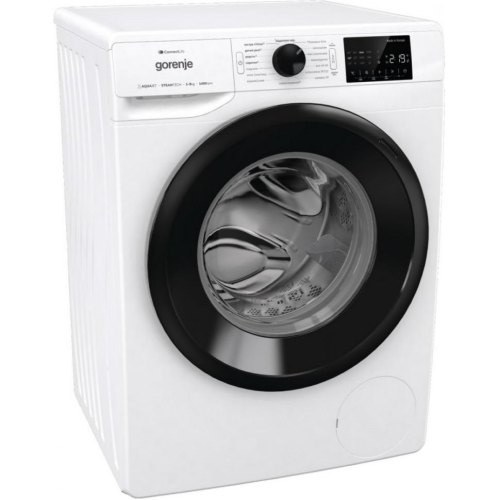 Пральна машина фронтальна Gorenje WPNEI94A1SWIFI, 9кг, 1400 об/хв, A+++, 46.5см, дисплей, інвертор, пара, Wi-Fi, біла