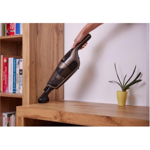 Пилосос бездротовий Gorenje SVC288191FSIIGO, 176Вт, контейнер для пилу 0.6л, автономна робота 70хв, HEPA, 2в1, підсвічування, індикатор, бронзовий