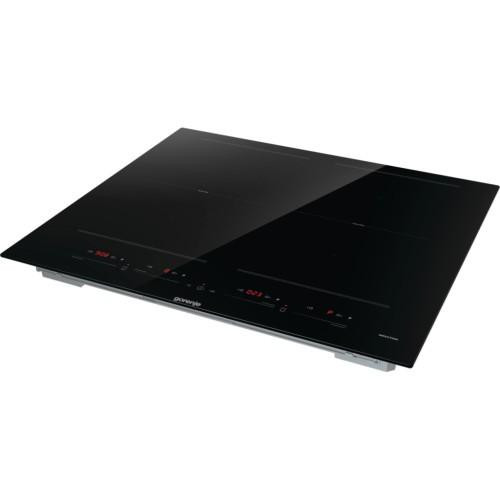 Варильна поверхня індукційна Gorenje GI6442BSCE, 60см, PowerBoost, TouchControl, збільшена площа приготування, чорна
