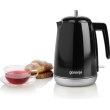 Електрочайник Gorenje K15RLBK, 1.7л, Strix контроль, чорний