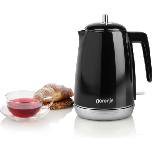 Електрочайник Gorenje K15RLBK, 1.7л, Strix контроль, чорний