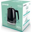 Електрочайник Gorenje K15RLBK, 1.7л, Strix контроль, чорний