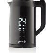Електрочайник Gorenje K17DWDII, 1.7л, подвійні стінки, LED дисплей, Strix контроль, чорний