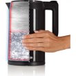 Електрочайник Gorenje K17DWDII, 1.7л, подвійні стінки, LED дисплей, Strix контроль, чорний