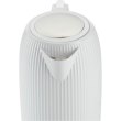Електрочайник Gorenje K17DPW, 1.7л, Strix контроль, матовий білий