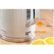 Електрочайник Gorenje K17DPW, 1.7л, Strix контроль, матовий білий
