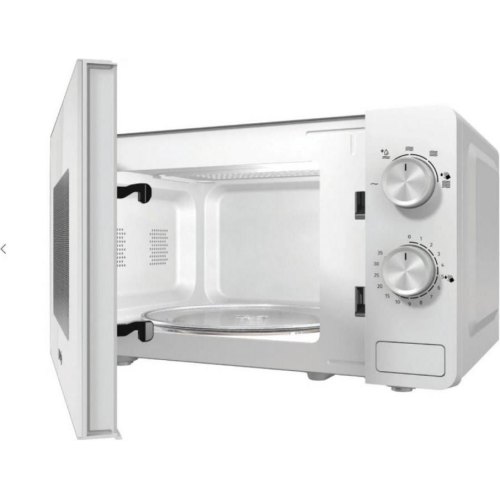 Мікрохвильова піч Gorenje MO20E1W2, 800Вт, 20л, механічне керування, біла