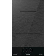 Варильна поверхня індукційна Gorenje GI3201SYBSC, 30см, доміно, PowerBoost, поєднання конфорок, чорна
