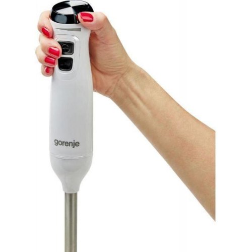 Блендер заглибний Gorenje HBX601XG, 600Вт, чаша 600мл, білий