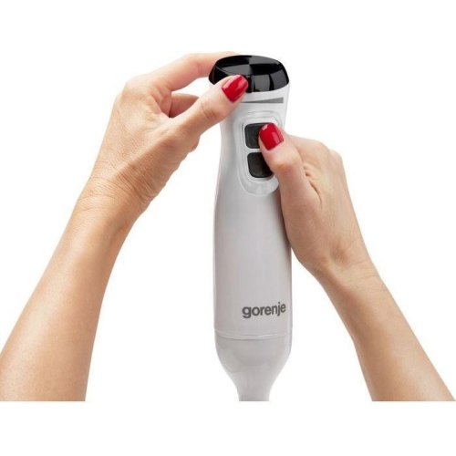 Блендер заглибний Gorenje HBX601XG, 600Вт, чаша 600мл, білий