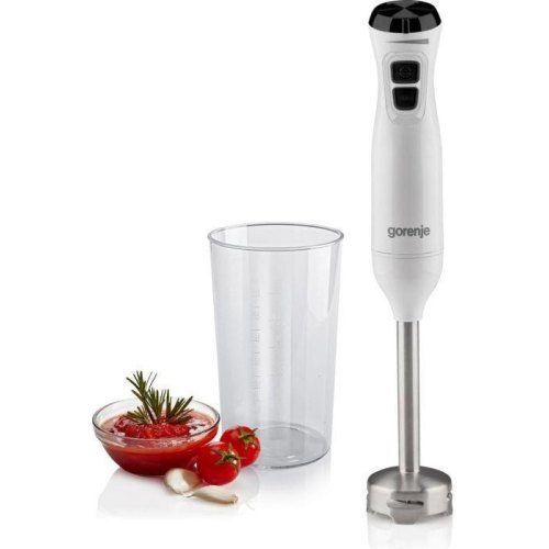 Блендер заглибний Gorenje HBX601XG, 600Вт, чаша 600мл, білий