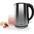 Електрочайник Gorenje K15DWS, 1.5л, подвійні стінки, Strix контроль, нержавіюча сталь