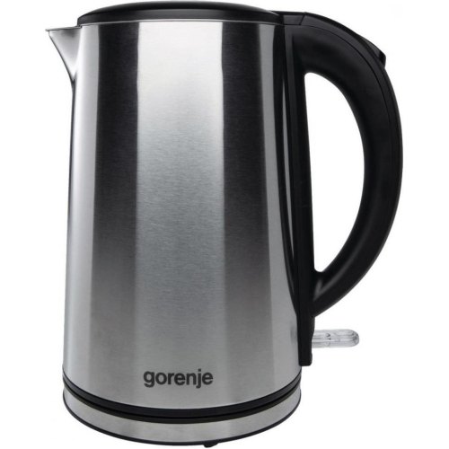 Електрочайник Gorenje K15DWS, 1.5л, подвійні стінки, Strix контроль, нержавіюча сталь