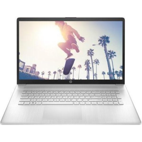 Ноутбук HP 17-cp2017ua 17.3 FHD IPS AG, AMD R5-7520U, 16GB, SSD 1TB, UMA, DOS, сріблястий (AR8J2EA)