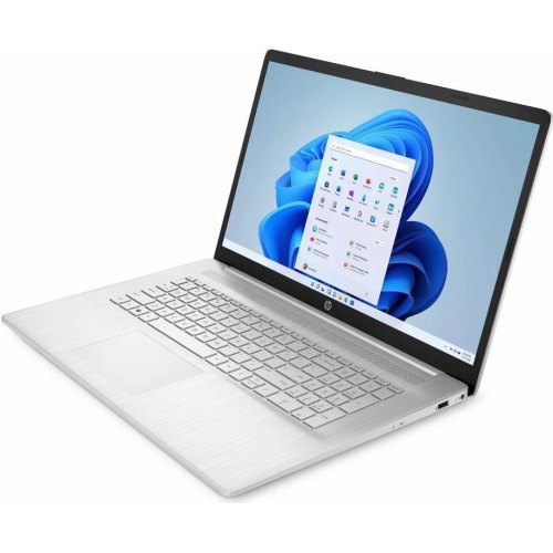 Ноутбук HP 17-cp2017ua 17.3 FHD IPS AG, AMD R5-7520U, 16GB, SSD 1TB, UMA, DOS, сріблястий (AR8J2EA)