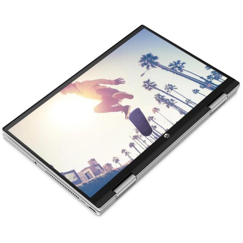 Ноутбук HP Pavilion x360 14-ek2005ua 14 FHD IPS Touch, Intel 5-120U, 16GB, SSD 512GB, UMA, DOS, сріблястий (AQ8P3EA)