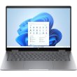Ноутбук HP ENVY x360 14-fa0001ua 14 2.8K OLED Touch, AMD R5-8640HS, 16GB, SSD 1TB, UMA, Win11, сірий (AQ8H9EA)
