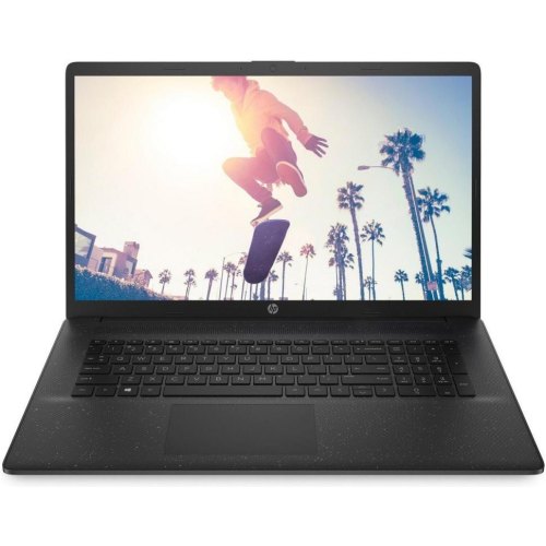 Ноутбук HP 17-cn4015ua 17.3 FHD IPS AG, Intel 3-100U, 8GB, SSD 512GB, UMA, DOS, чорний (B23CBEA)