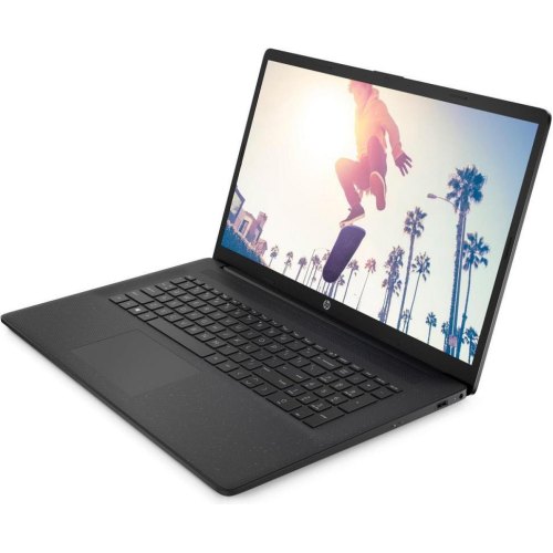 Ноутбук HP 17-cn4015ua 17.3 FHD IPS AG, Intel 3-100U, 8GB, SSD 512GB, UMA, DOS, чорний (B23CBEA)