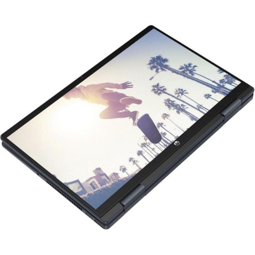 Ноутбук HP Pavilion x360 14-ek2001ua 14 FHD IPS Touch, Intel 7-150U, 16GB, SSD 1TB, UMA, DOS, синій (AQ8N9EA)