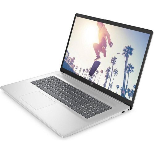 Ноутбук HP 17-cn4024ua 17.3 FHD IPS AG, Intel 5-120U, 16GB, SSD 1TB, UMA, DOS, сріблястий (B23D8EA)
