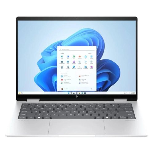 Ноутбук HP ENVY x360 14-fa0005ua 14 WUXGA IPS Touch, AMD R5-8640HS, 16GB, SSD 512GB, UMA, Win11, сріблястий (AQ8J7EA)
