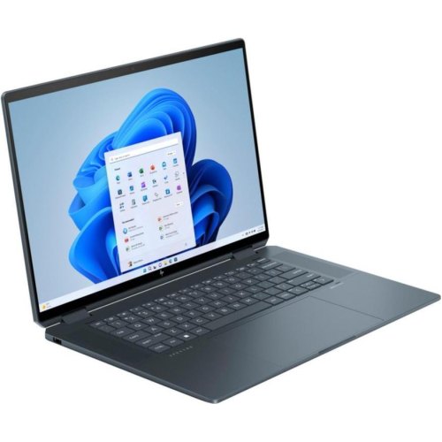 Ноутбук HP Spectre x360 16-aa0002ua 16 2.8K OLED Touch, Intel U7-155H, 32GB, SSD 1TB, UMA, Win11, синій (AQ8J9EA)