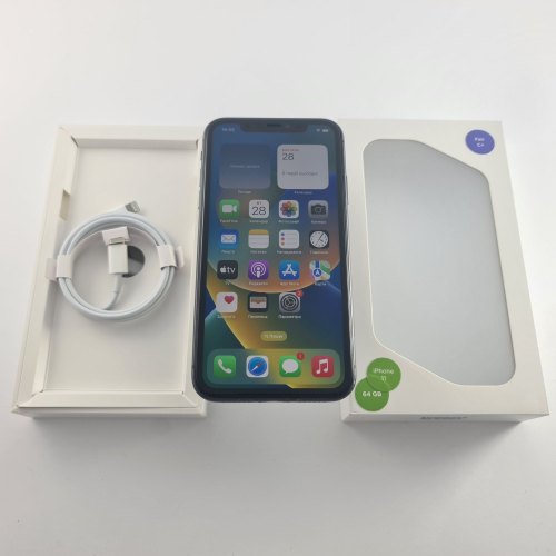 Смартфон iPhone 11 64GB Black, Model A2221 USED **