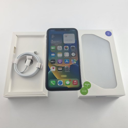 Смартфон iPhone 11 64GB Black, Model A2221 USED **