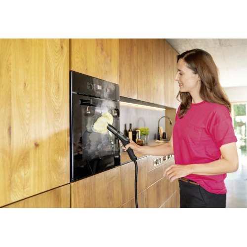 Пароочисник Karcher SC 4 Deluxe Iron, 2200Вт, 1300мл, 4Бар, праска, швабра, білий (1.513-462.0)