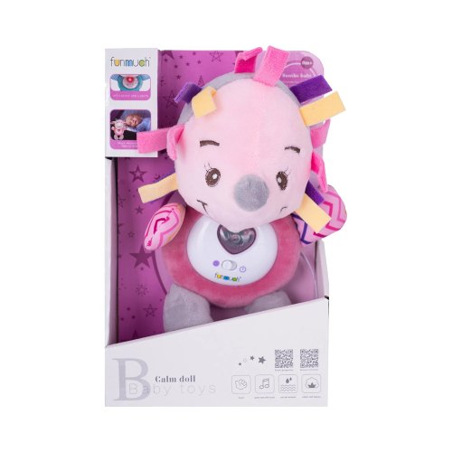 Іграшка Funmuch Їжачок м'яка з музичними та світловими ефектами