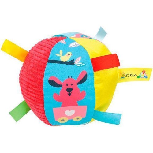 Іграшка брязкальце K's KIDS М'яч м'який