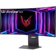 Монітор LG 34GS95QE-B 34 OLED, 3440x1440, 240Hz, 0.03ms, G-SYNC, FreeSync, AdaptiveSync, HAS, 2xHDMI, DP, USB, Audio (34GS95QE-B.ADRZ)