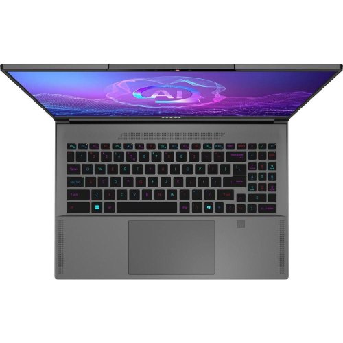 Ноутбук MSI Creator A16 AI+ A3XVGG 16 UHD, AMD Ryzen AI 9 HX 370, 32GB, SSD 2TB, GeForce RTX4070 8Gb, W11P, сірий (9S7-15FK24-266)
