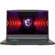 Ноутбук MSI Thin 15.6 FHD, Intel i5-12450H, 16GB, SSD 512GB, GeForce RTX4050 6Gb, DOS, чорний (THIN_15_B12VE-1834XUA)
