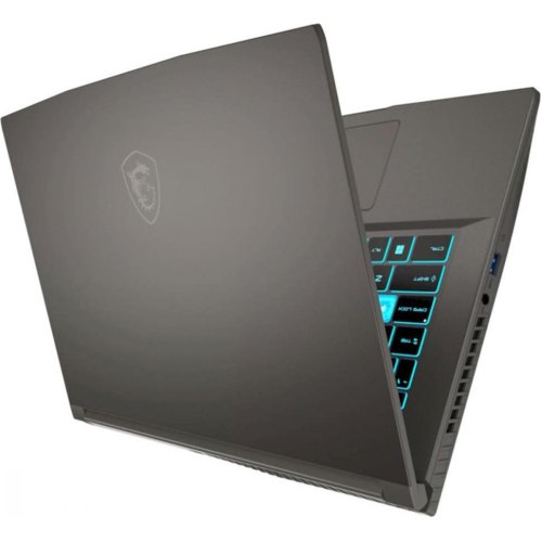 Ноутбук MSI Thin 15.6 FHD, Intel i5-12450H, 16GB, SSD 512GB, GeForce RTX4050 6Gb, DOS, чорний (THIN_15_B12VE-1834XUA)