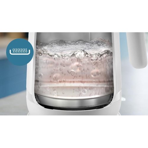 Електрочайник Philips Series 3000, Strix, пластик, білий (HD9411/00)