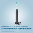 Щітка зубна електрична Philips Sonicare Gemini 3100, 31000 коливань на хвилину, 1 насадка, футляр, чорна (HX3673/14)